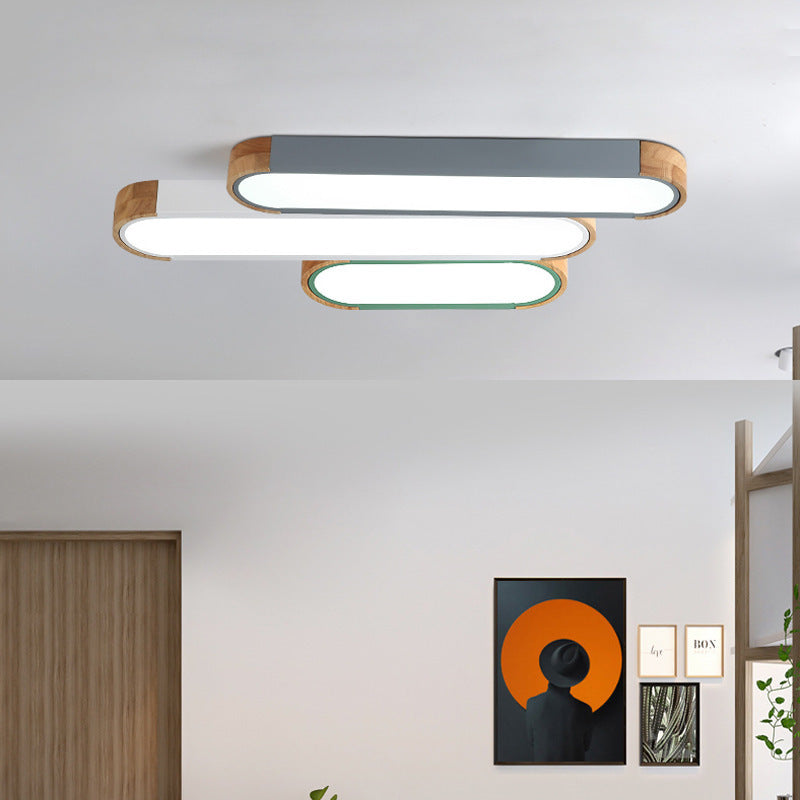 Contemporary ceiling light  strip Indoor LED light  Decorative LED  Scandinavian style lighting  LED ceiling lamp  Modern Nordic light  Ambient strip light  Aisle LED lighting  Balcony ceiling light  Nordic LED strip light